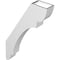 Ekena Millwork 3 1/2-in. W x 16-in. D x 28-in. H Olympic Architectural Grade PVC Knee Brace BRCP035X16X28OLY - alternate 3